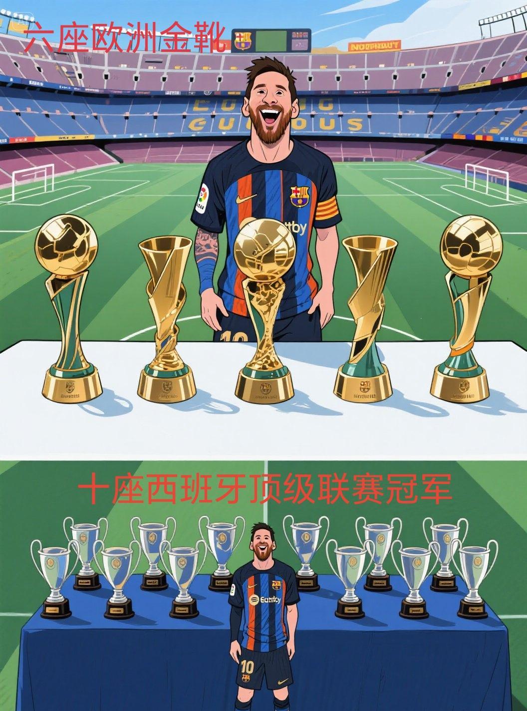 骑士梅西轰破门，助巴萨豪取五连胜的简单介绍